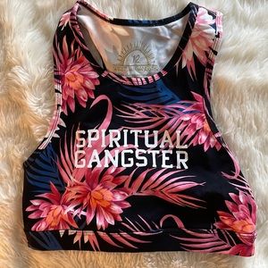 Spiritual Gangster sports bra size 12